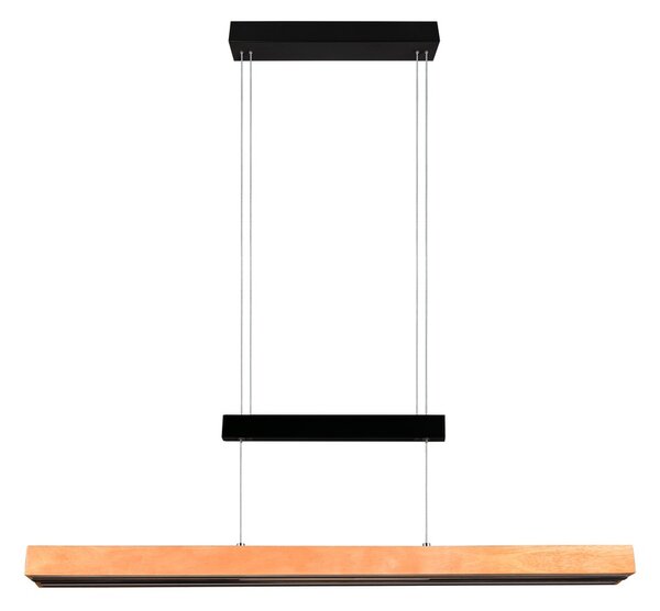 Φωτιστικό Κρεμαστό Trio Lighting TRAJAN 375390532 Μαύρο Ματ (Black Mat) 2700K - 5000K