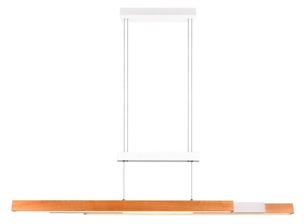 Φωτιστικό Κρεμαστό Trio Lighting TRAJAN 375390531 Λευκό Ματ (White Mat) 2700K - 5000K