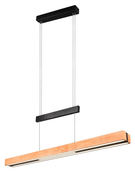 Φωτιστικό Κρεμαστό Trio Lighting TRAJAN 375390532 Μαύρο Ματ (Black Mat) 2700K - 5000K
