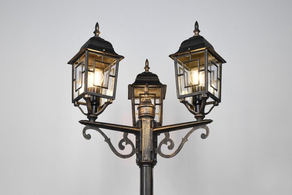 Φωτιστικό Κολόνα/Κολωνάκι Trio Lighting VOLTURNO 405960328 Αντικέ Καφέ-Σκουριά (Antique Rust)