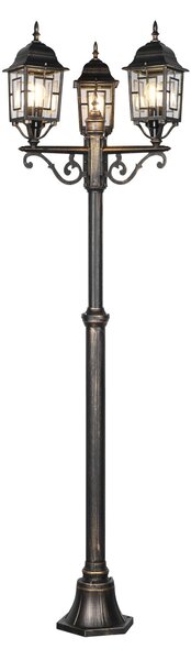 Φωτιστικό Κολόνα/Κολωνάκι Trio Lighting VOLTURNO 405960328 Αντικέ Καφέ-Σκουριά (Antique Rust)