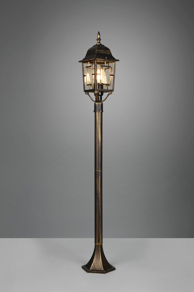 Φωτιστικό Κολόνα/Κολωνάκι Trio Lighting VOLTURNO 405960128 Αντικέ Καφέ-Σκουριά (Antique Rust)