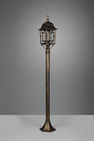 Φωτιστικό Κολόνα/Κολωνάκι Trio Lighting VOLTURNO 405960128 Αντικέ Καφέ-Σκουριά (Antique Rust)