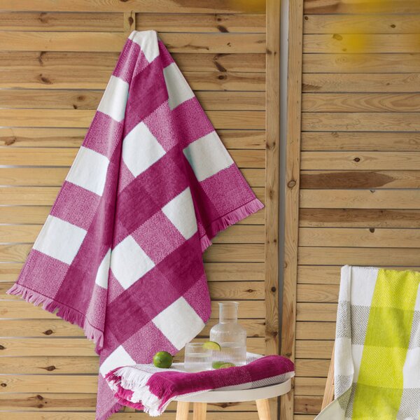 Πετσέτα Θαλάσσης (86x160) Palamaiki Beach Towels Copa Mauve