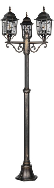Φωτιστικό Κολόνα/Κολωνάκι Trio Lighting VOLTURNO 405960328 Αντικέ Καφέ-Σκουριά (Antique Rust)