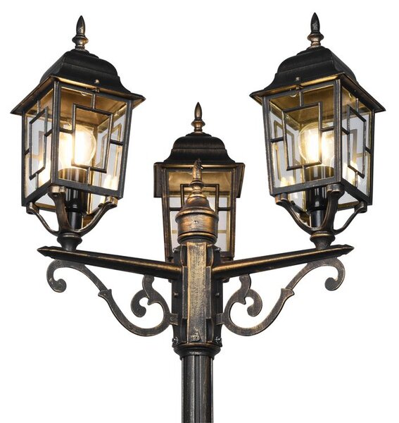 Φωτιστικό Κολόνα/Κολωνάκι Trio Lighting VOLTURNO 405960328 Αντικέ Καφέ-Σκουριά (Antique Rust)