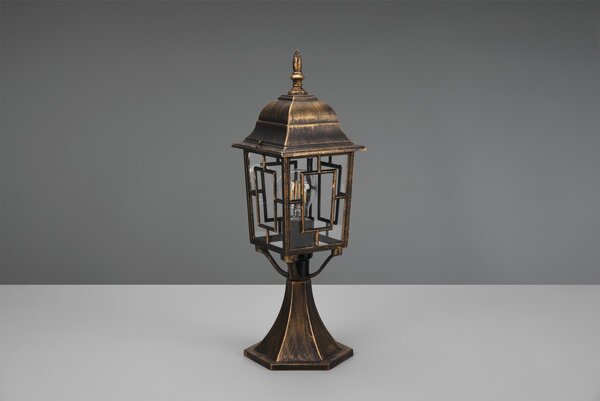 Φωτιστικό Κολόνα/Κολωνάκι Trio Lighting VOLTURNO 505960128 Αντικέ Καφέ-Σκουριά (Antique Rust)