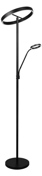Φωτιστικό Επιδαπέδιο Trio Lighting WILLIS 449510232 Μαύρο Ματ (Black Mat) 2700+3200+4000K