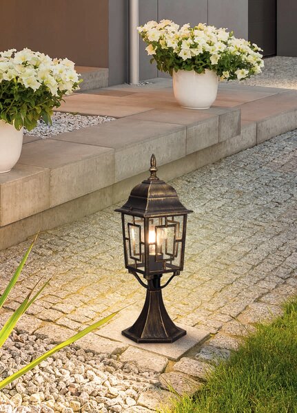 Φωτιστικό Κολόνα/Κολωνάκι Trio Lighting VOLTURNO 505960128 Αντικέ Καφέ-Σκουριά (Antique Rust)