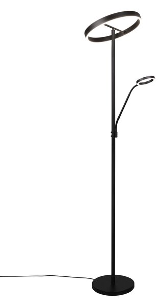 Φωτιστικό Επιδαπέδιο Trio Lighting WILLIS 449510232 Μαύρο Ματ (Black Mat) 2700+3200+4000K