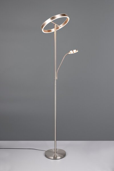 Φωτιστικό Επιδαπέδιο Trio Lighting WILLIS 449510207 Νίκελ ματ (Nickel Mat- Satin) 2700+3200+4000K
