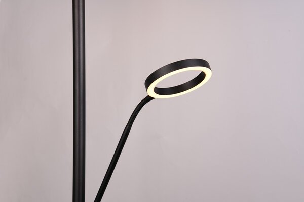 Φωτιστικό Επιδαπέδιο Trio Lighting WILLIS 449510232 Μαύρο Ματ (Black Mat) 2700+3200+4000K
