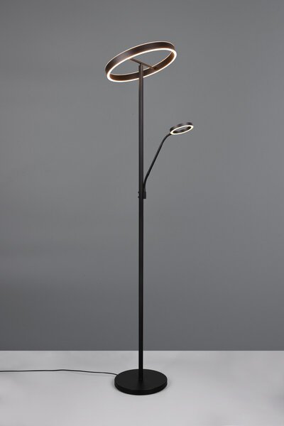 Φωτιστικό Επιδαπέδιο Trio Lighting WILLIS 449510232 Μαύρο Ματ (Black Mat) 2700+3200+4000K