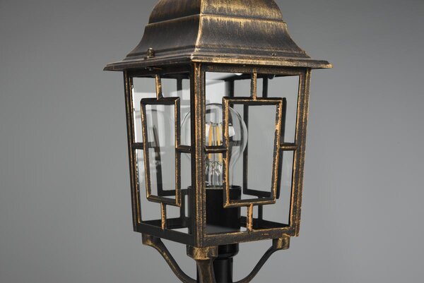 Φωτιστικό Κολόνα/Κολωνάκι Trio Lighting VOLTURNO 505960128 Αντικέ Καφέ-Σκουριά (Antique Rust)