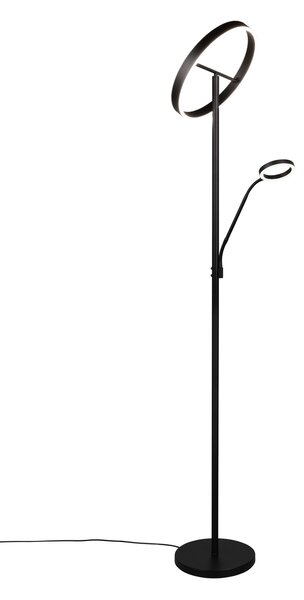Φωτιστικό Επιδαπέδιο Trio Lighting WILLIS 449510232 Μαύρο Ματ (Black Mat) 2700+3200+4000K