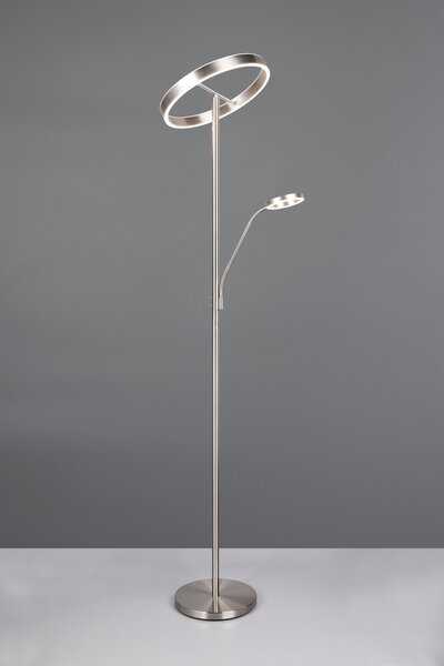 Φωτιστικό Επιδαπέδιο Trio Lighting WILLIS 449510207 Νίκελ ματ (Nickel Mat- Satin) 2700+3200+4000K