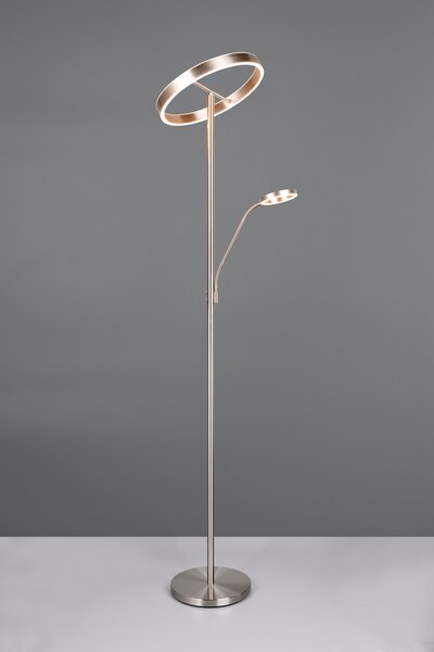 Φωτιστικό Επιδαπέδιο Trio Lighting WILLIS 449510207 Νίκελ ματ (Nickel Mat- Satin) 2700+3200+4000K