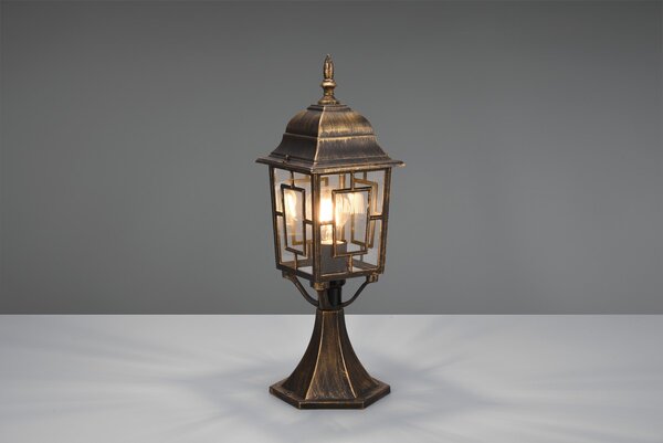 Φωτιστικό Κολόνα/Κολωνάκι Trio Lighting VOLTURNO 505960128 Αντικέ Καφέ-Σκουριά (Antique Rust)