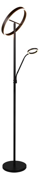 Φωτιστικό Επιδαπέδιο Trio Lighting WILLIS 449510232 Μαύρο Ματ (Black Mat) 2700+3200+4000K