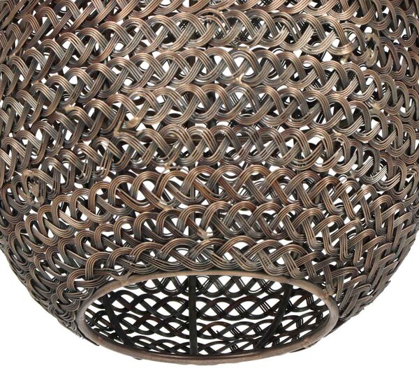 Φωτιστικό Κρεμαστό Trio Lighting ZIVA 365300104 Οξυντέ (Bronzed)
