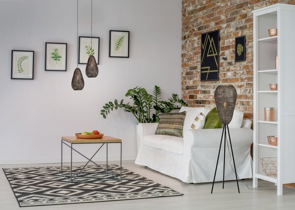 Φωτιστικό Κρεμαστό Trio Lighting ZIVA 365300104 Οξυντέ (Bronzed)