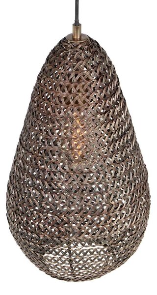 Φωτιστικό Κρεμαστό Trio Lighting ZIVA 365300104 Οξυντέ (Bronzed)