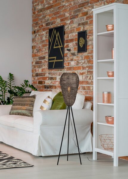 Φωτιστικό Επιδαπέδιο Trio Lighting ZIVA 465300104 Οξυντέ (Bronzed)