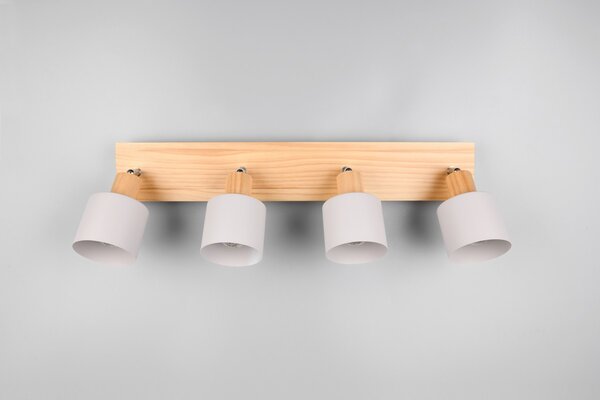 Φωτιστικό Σποτ Trio Lighting SHANTI 862700476 Γκρι (Grey)