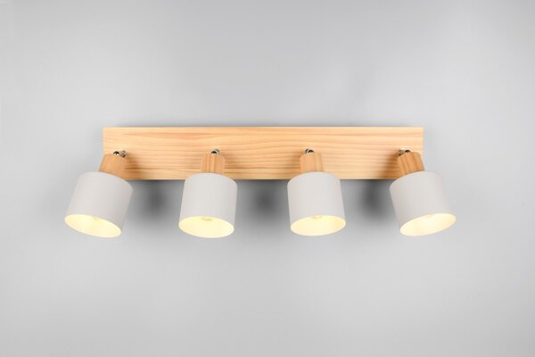 Φωτιστικό Σποτ Trio Lighting SHANTI 862700476 Γκρι (Grey)
