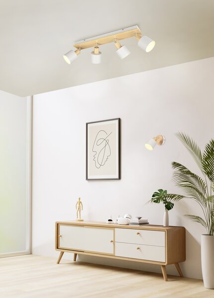 Φωτιστικό Σποτ Trio Lighting SHANTI 862700176 Γκρι (Grey)