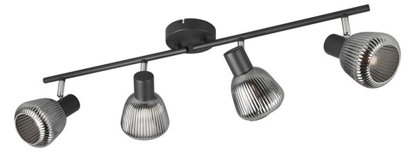 Φωτιστικό Σποτ Trio Lighting TARIFA 862800432 Μαύρο Ματ (Black Mat)