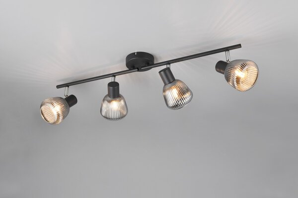 Φωτιστικό Σποτ Trio Lighting TARIFA 862800432 Μαύρο Ματ (Black Mat)