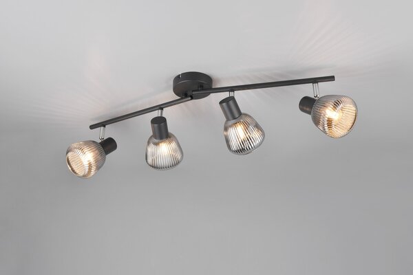 Φωτιστικό Σποτ Trio Lighting TARIFA 862800432 Μαύρο Ματ (Black Mat)