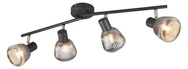 Φωτιστικό Σποτ Trio Lighting TARIFA 862800432 Μαύρο Ματ (Black Mat)