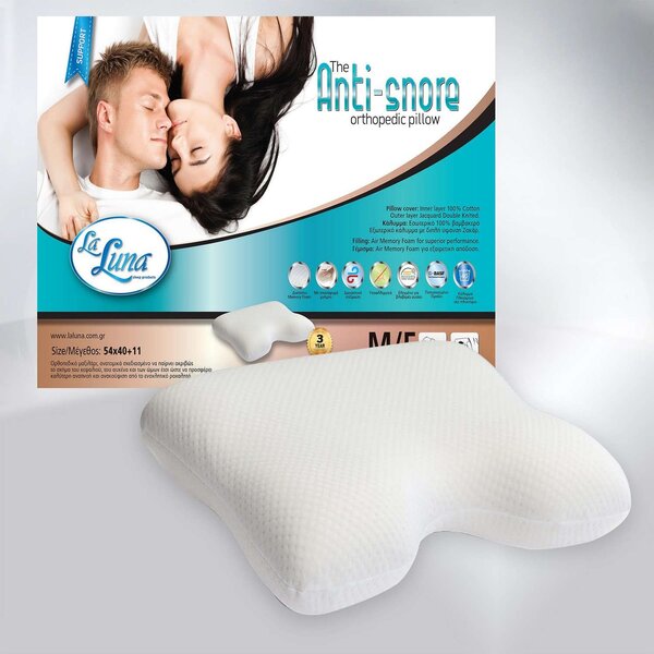 Μαξιλάρι Ύπνου Memory Foam Anti-Snore La Luna