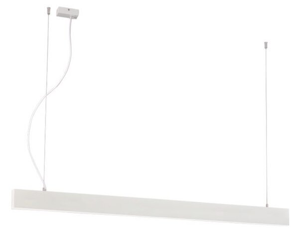 Γραμμικό Φωτιστικό Κρεμαστό Viokef Ciba 3916-00142-3-W-P-N L1420 3000K Λευκό