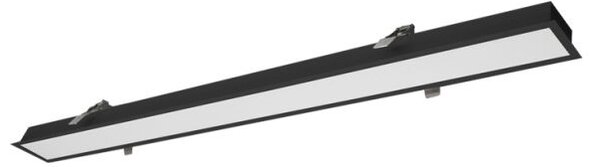 Γραμμικό Φωτιστικό Χωνευτό Viokef Station Ultra 3911-03086-3-B-N L860 3000K Μαύρο Ματ