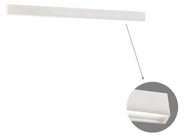 Γραμμικό Φωτιστικό Οροφής Viokef Ciba 3916-01058-3-W-M-N L580 3000K Λευκό