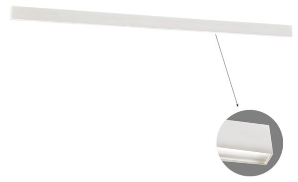 Γραμμικό Φωτιστικό Οροφής Viokef Ciba 3916-01310-4-W-M-N L3100 4000K Λευκό