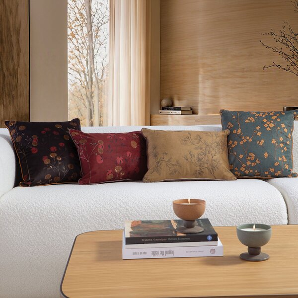 Διακοσμητικό Μαξιλάρι (35x50) Nef-Nef Homeware Audrey Bordo