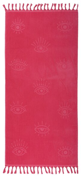 Πετσέτα Θαλάσσης - Παρεό (90x170) Nef-Nef Homeware Eyes On Me Fuchsia