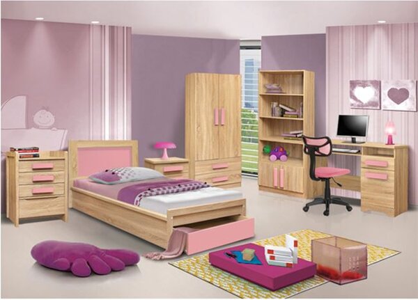 ΣΥΡΤΑΡΙΕΡΑ PLAYROOM SONAMA-ΡΟΖ HM10217.03 63Χ40Χ80εκ