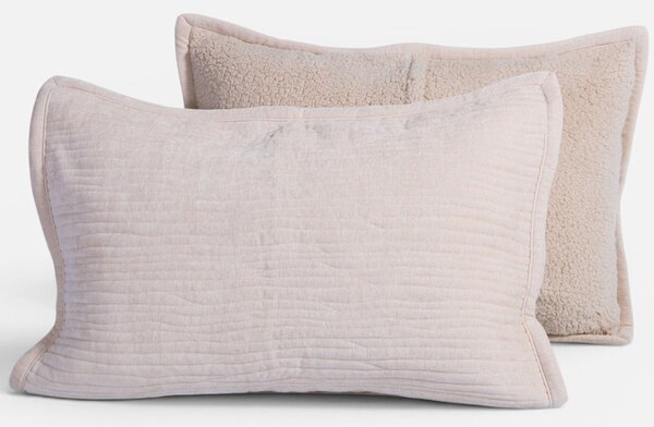 Ζεύγος Μαξιλαροθήκες (52x72) Nef-Nef Homeware Elements Brave Cream
