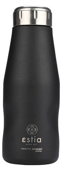 Μπουκάλι Θερμός 350ml Estia Save The Aegean Midnight Black 01-22297