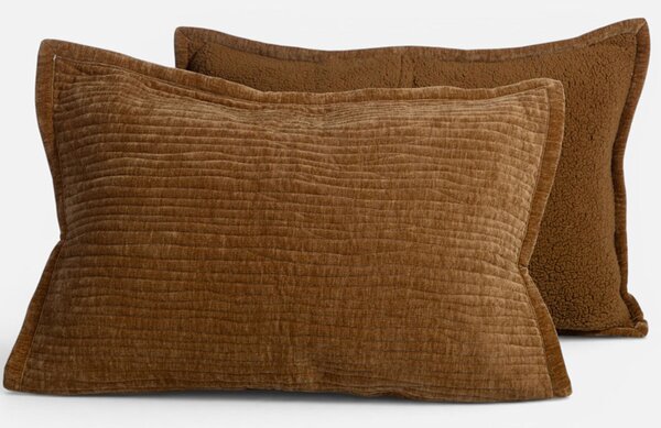 Ζεύγος Μαξιλαροθήκες (52x72) Nef-Nef Homeware Elements Brave D.Olive