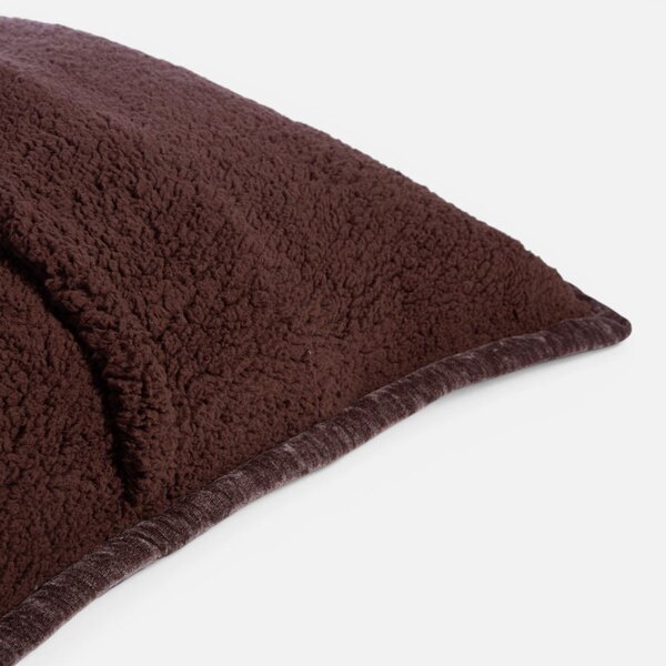 Ζεύγος Μαξιλαροθήκες (52x72) Nef-Nef Homeware Elements Brave Coffee