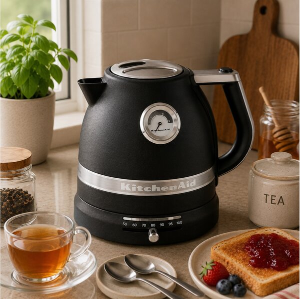 Βραστήρας KitchenAid Artisan 5KEK1522EBK με χωρητικότητα 1.5L και ισχύ 2400W - Cast Iron Black