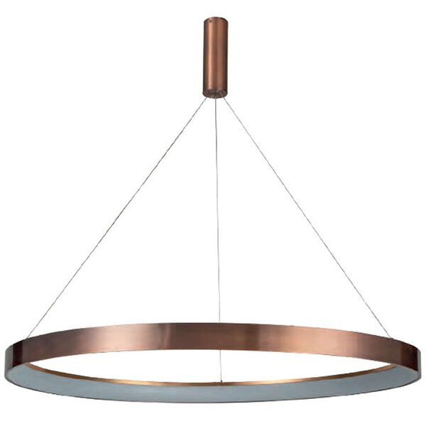 Φωτιστικό Οροφής 77-8152 Led 100cm Amaya Copper Homelighting