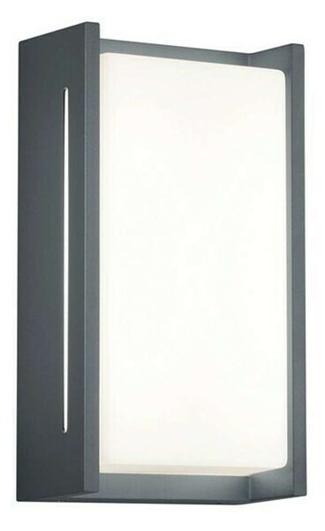 Φωτιστικό Τοίχου - Απλίκα Indus 227360142 1x8,5W Led 12x23cm Anthracite Trio Lighting