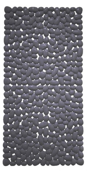 Αντιολισθητικό Πατάκι Μπανιέρας (37.5x74) Octopus 3D Stones Γκρι